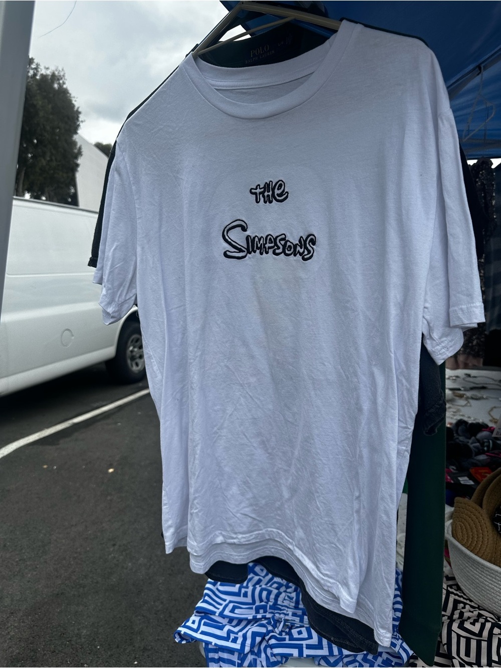 The Simpsons White Short Sleeve Tee - Polo Ralph Lauren